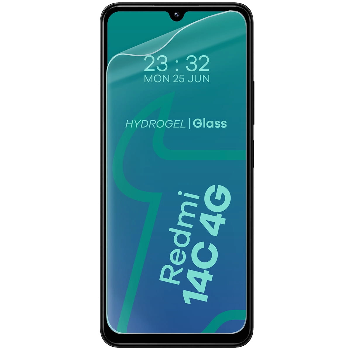 Folia hydrożelowa Bizon na ekran Hydrogel Front do Xiaomi Redmi 14C 4G/POCO C75 2 sztuki