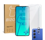 Bizon 3x szkło + szybka na aparat Clear 2 do Galaxy S23 Plus