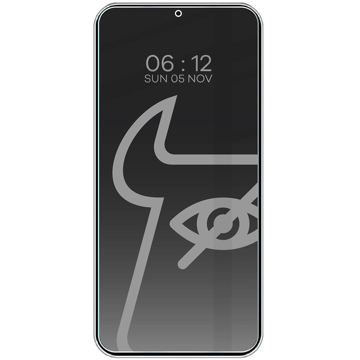 Szkło hartowane Bizon prywatyzujące Clear Shadow do Galaxy S25 Plus/S24 Plus Przyciemniane