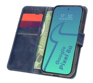 Bizon z klapką Pocket do Google Pixel 8a Granatowy
