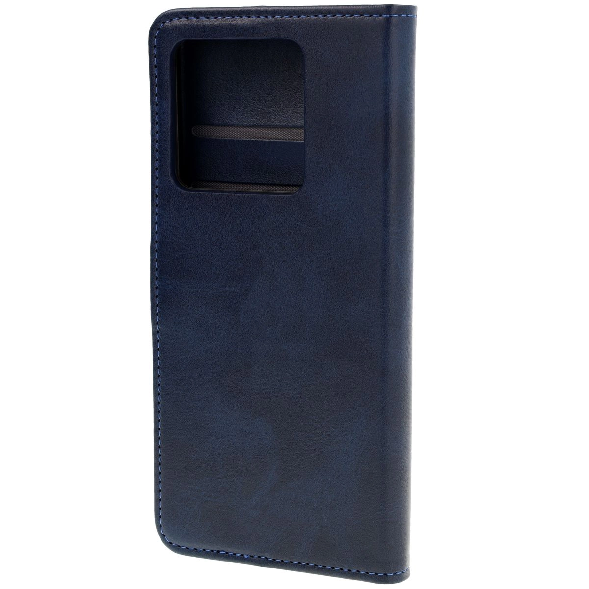 Etui Bizon z klapką Pocket do Xiaomi 14T Granatowy