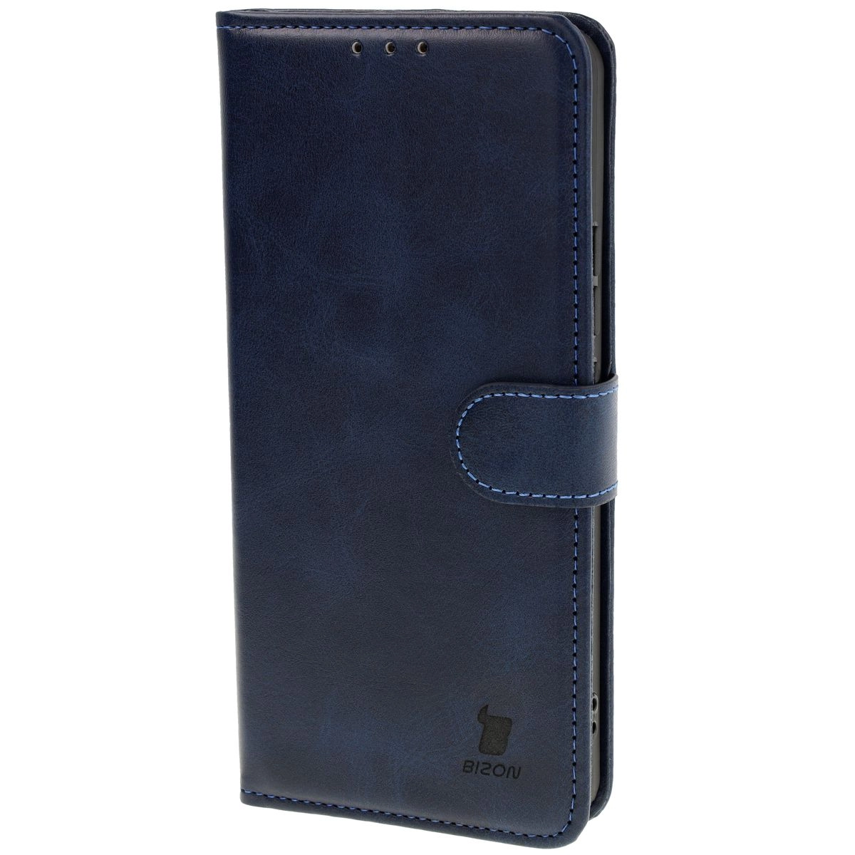 Etui Bizon z klapką Pocket do Xiaomi 14T Granatowy