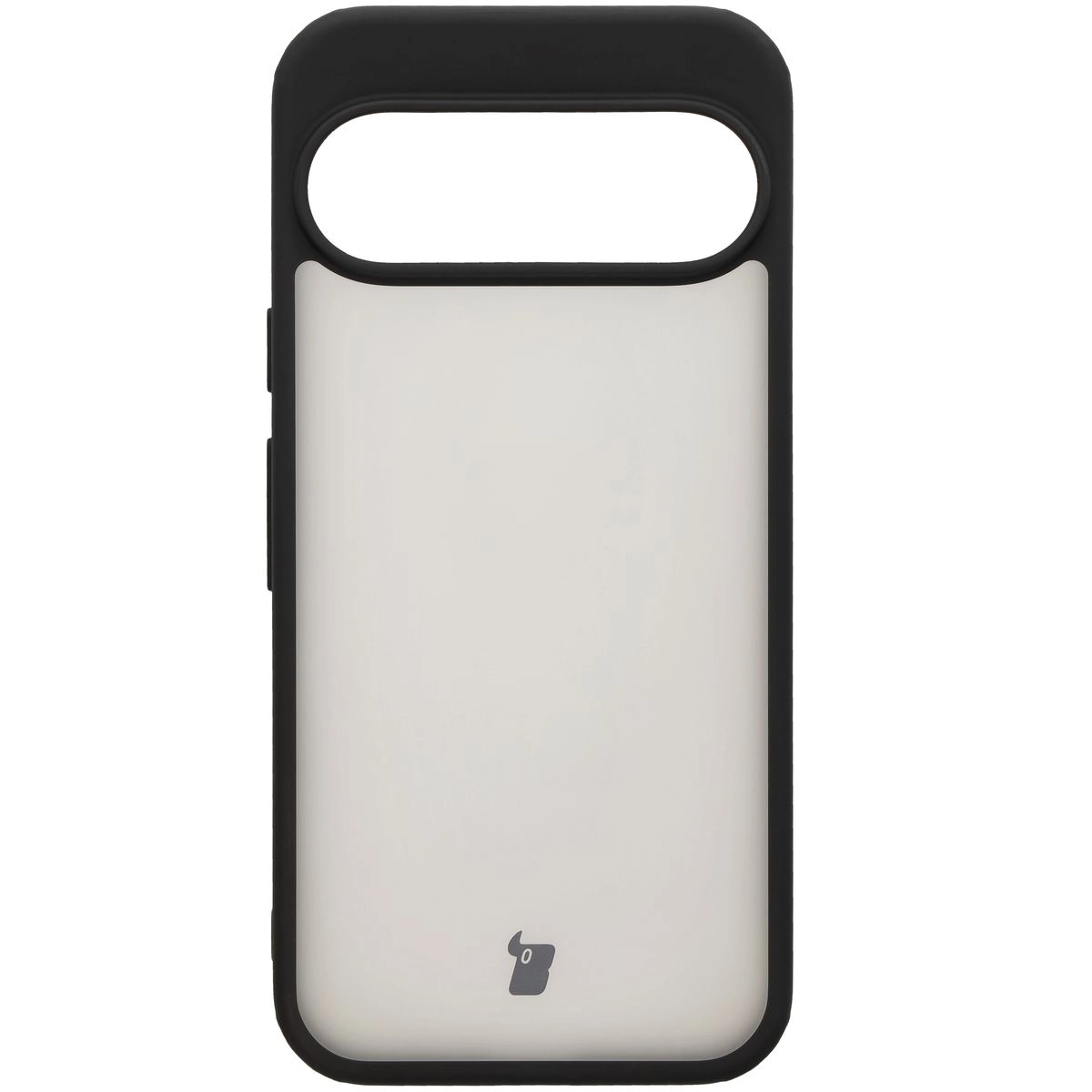 Etui Bizon Angelo do Google Pixel 9 / 9 Pro Przydymione z czarną ramką