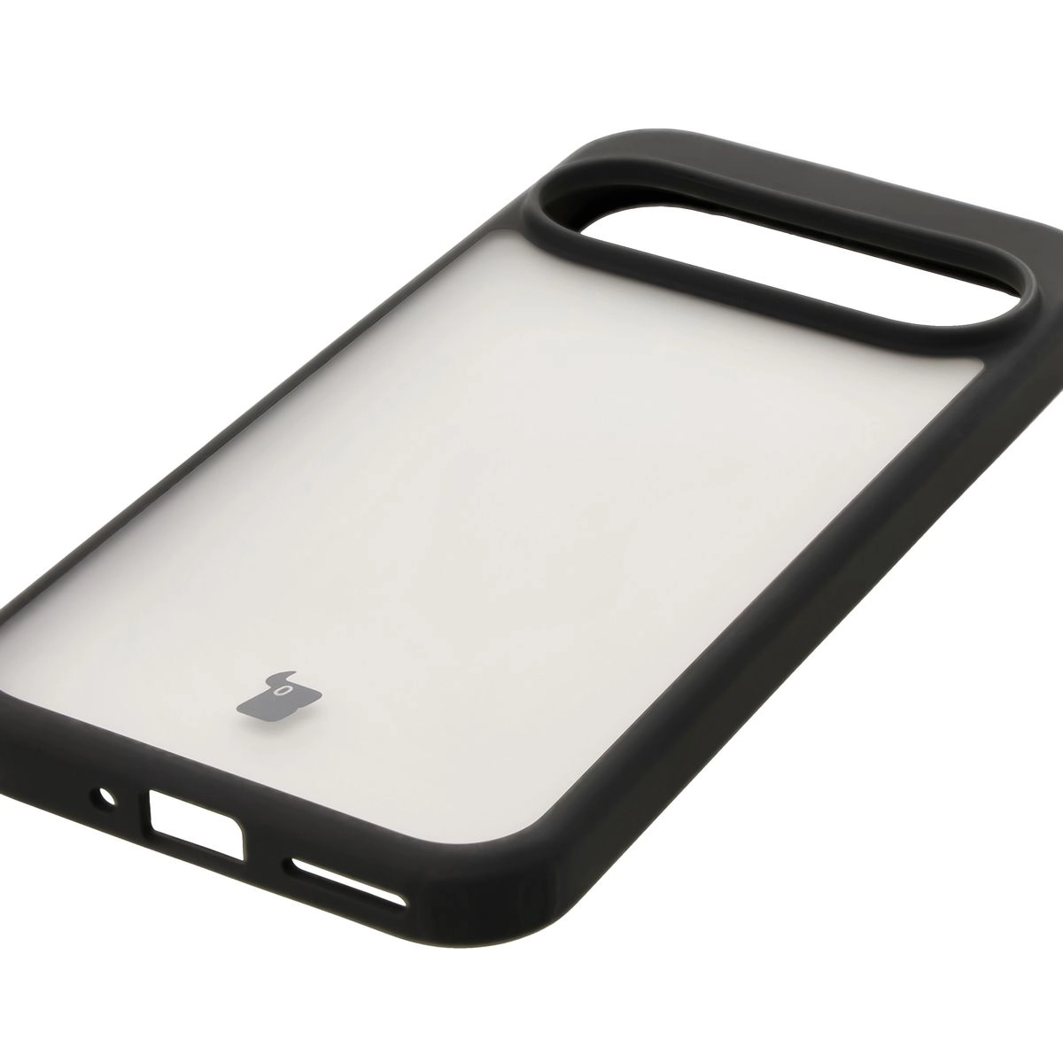 Etui Bizon Angelo do Google Pixel 9 / 9 Pro Przydymione z czarną ramką