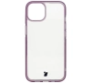 Etui Bizon Halo do iPhone 14 / 13 Przezroczysto-fioletowe
