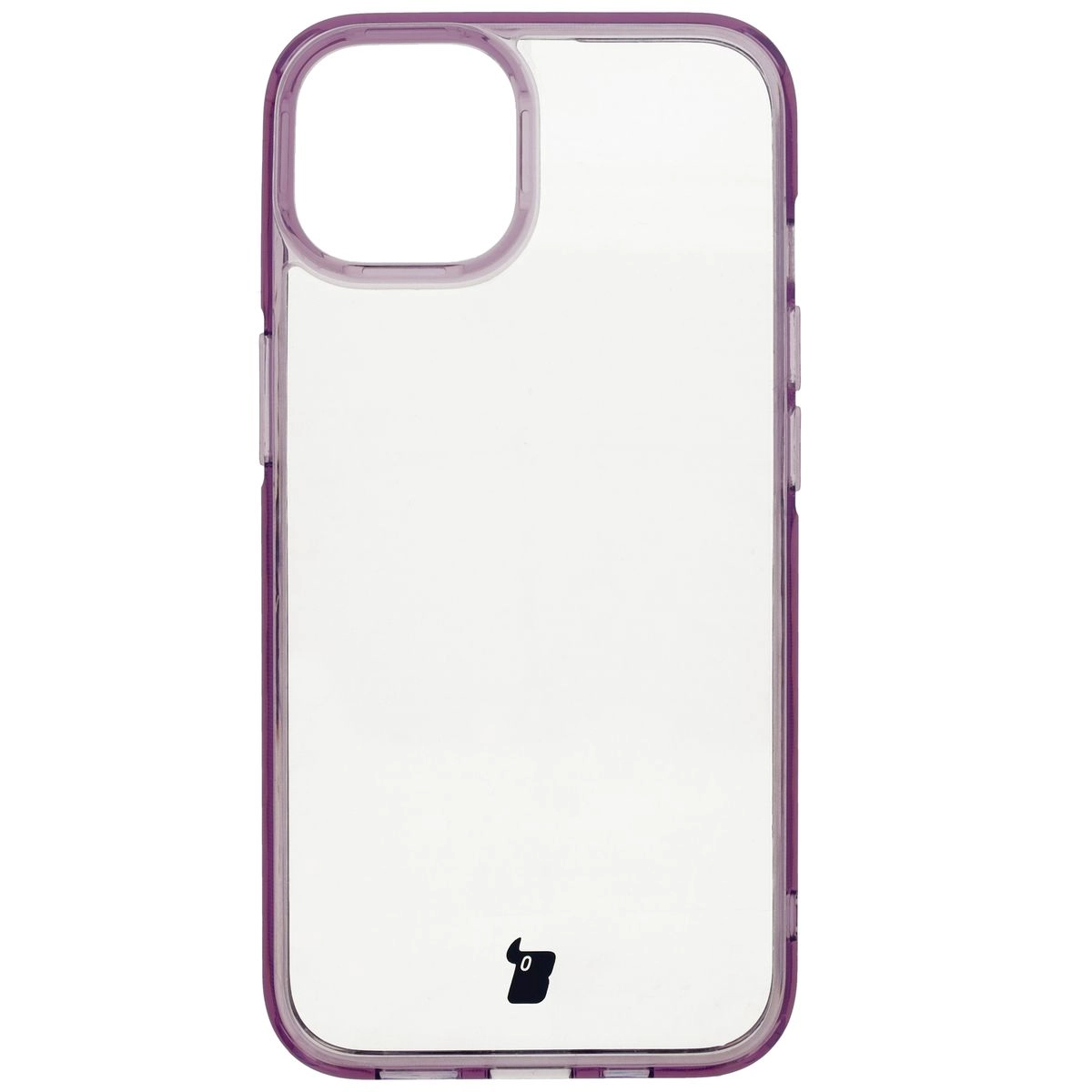 Etui Bizon Halo do iPhone 14 / 13 Przezroczysto-fioletowe
