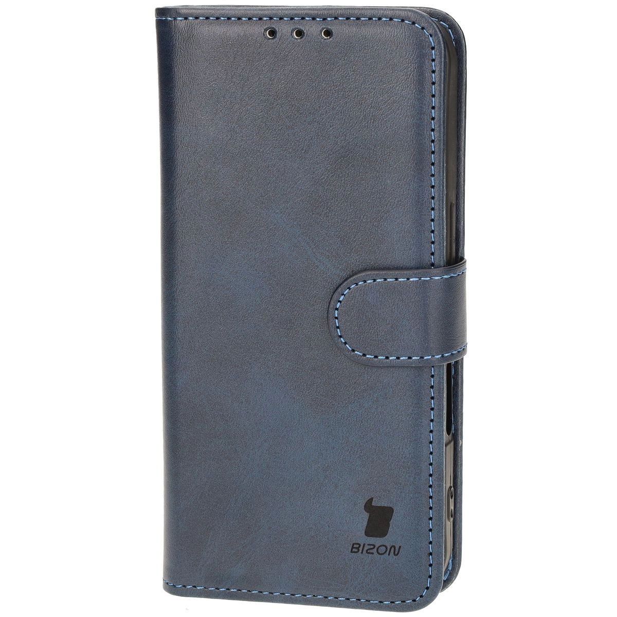 Etui Bizon z klapką Pocket do iPhone 16 Granatowy