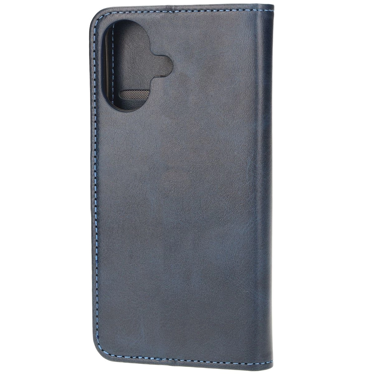 Etui Bizon z klapką Pocket do iPhone 16 Granatowy