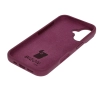 Etui Bizon Silikonowe Soft do iPhone 16 Ciemno-fioletowy