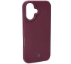 Etui Bizon Silikonowe Soft do iPhone 16 Ciemno-fioletowy