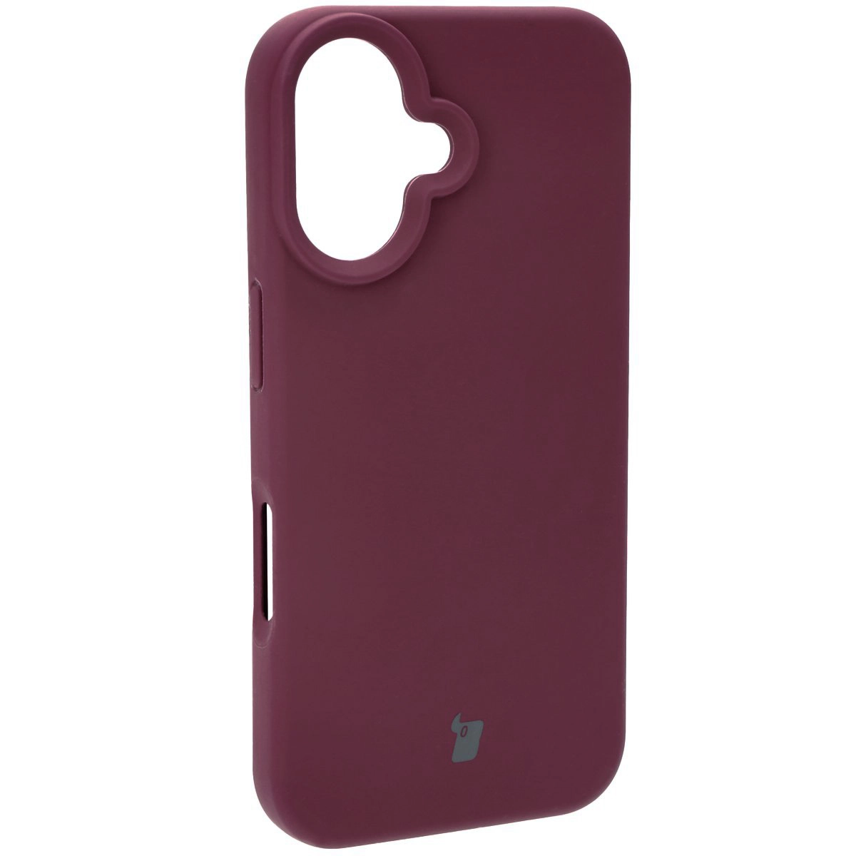Etui Bizon Silikonowe Soft do iPhone 16 Ciemno-fioletowy