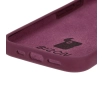 Etui Bizon Silikonowe Soft do iPhone 16 Ciemno-fioletowy