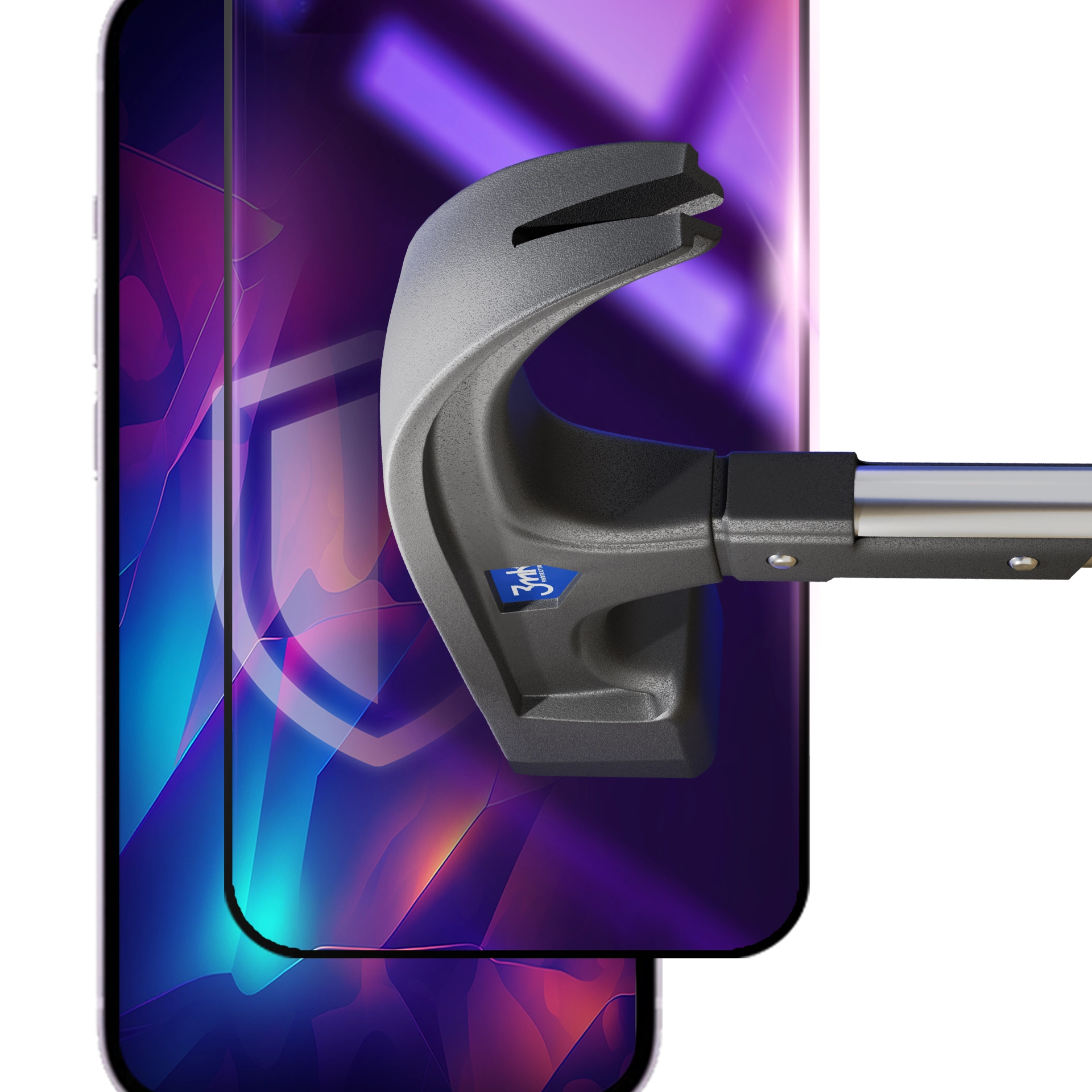Szkło hartowane 3mk Rainbow Privacy do iPhone 16e