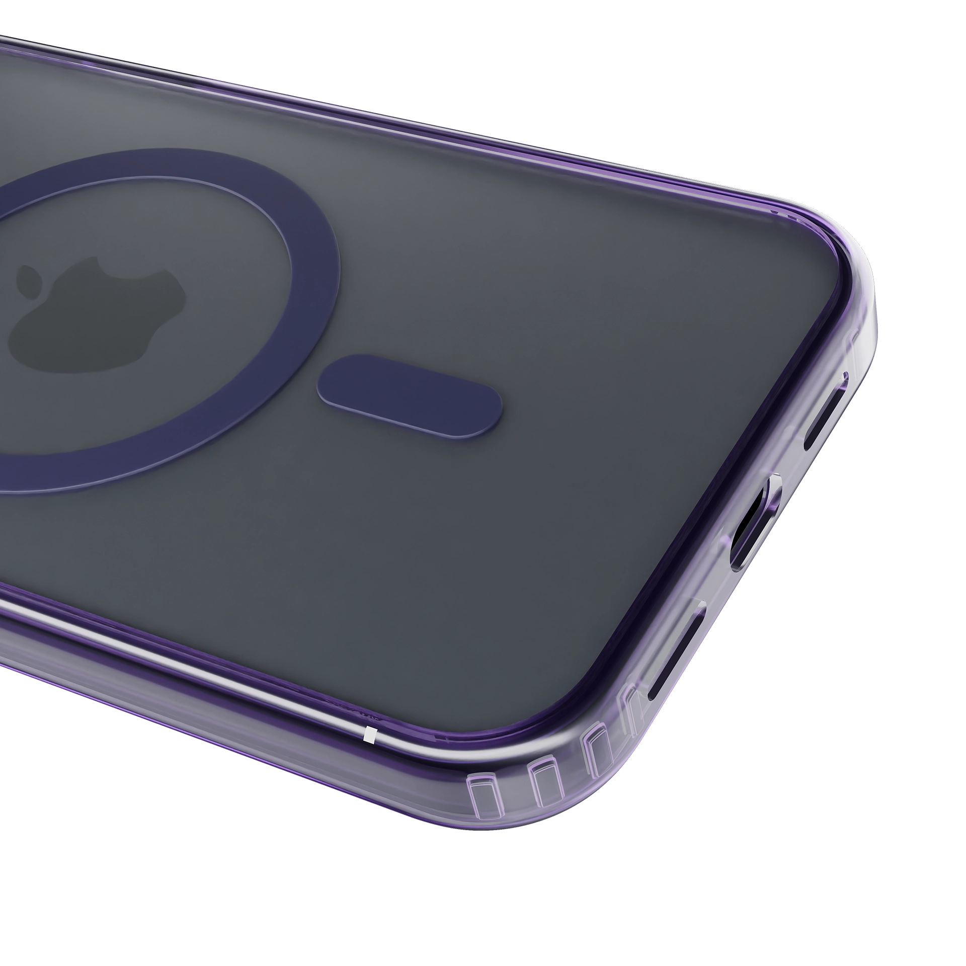 Etui 3mk Frosty MagCase iPhone16e Fioletowy