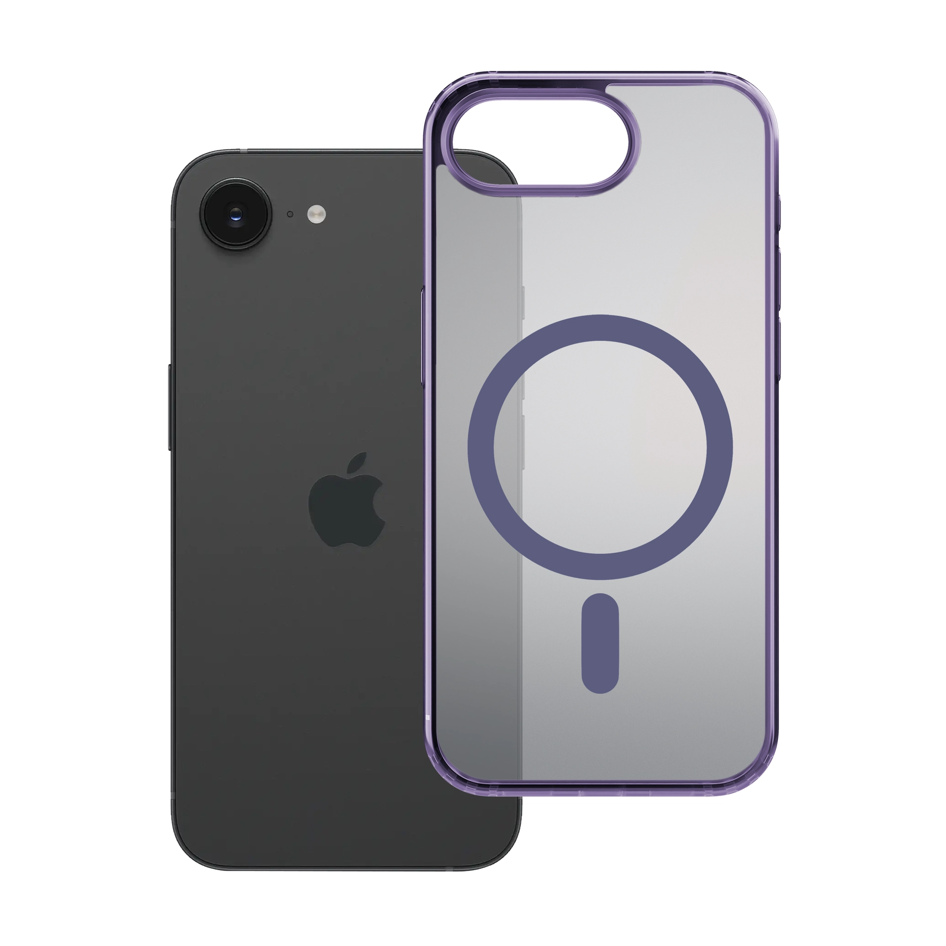 Etui 3mk Frosty MagCase iPhone16e Fioletowy