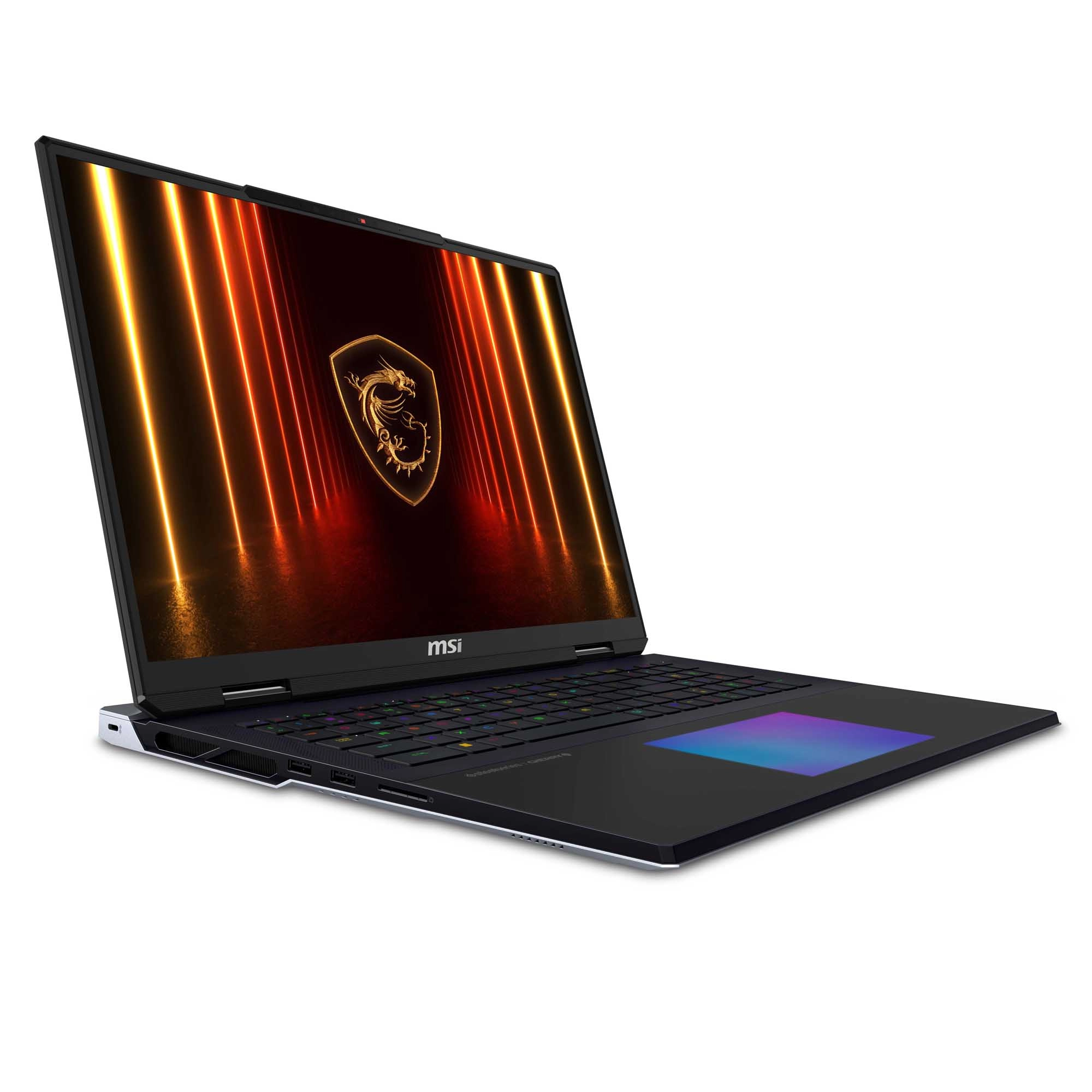 Laptop gamingowy MSI Titan 18 HX AI A2XWIG-220PL 18" 120Hz Ultra 9 285HX 64GB RAM 6TB Dysk SSD RTX5080 DLSS4 Win11 Pro Czarny+Zestaw AKC