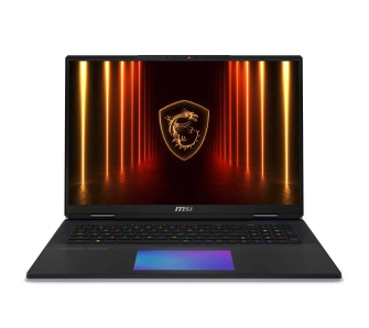 Laptop gamingowy MSI Titan 18 HX AI A2XWIG-220PL 18" 120Hz Ultra 9 285HX 64GB RAM 6TB Dysk SSD RTX5080 DLSS4 Win11 Pro Czarny+Zestaw AKC AI