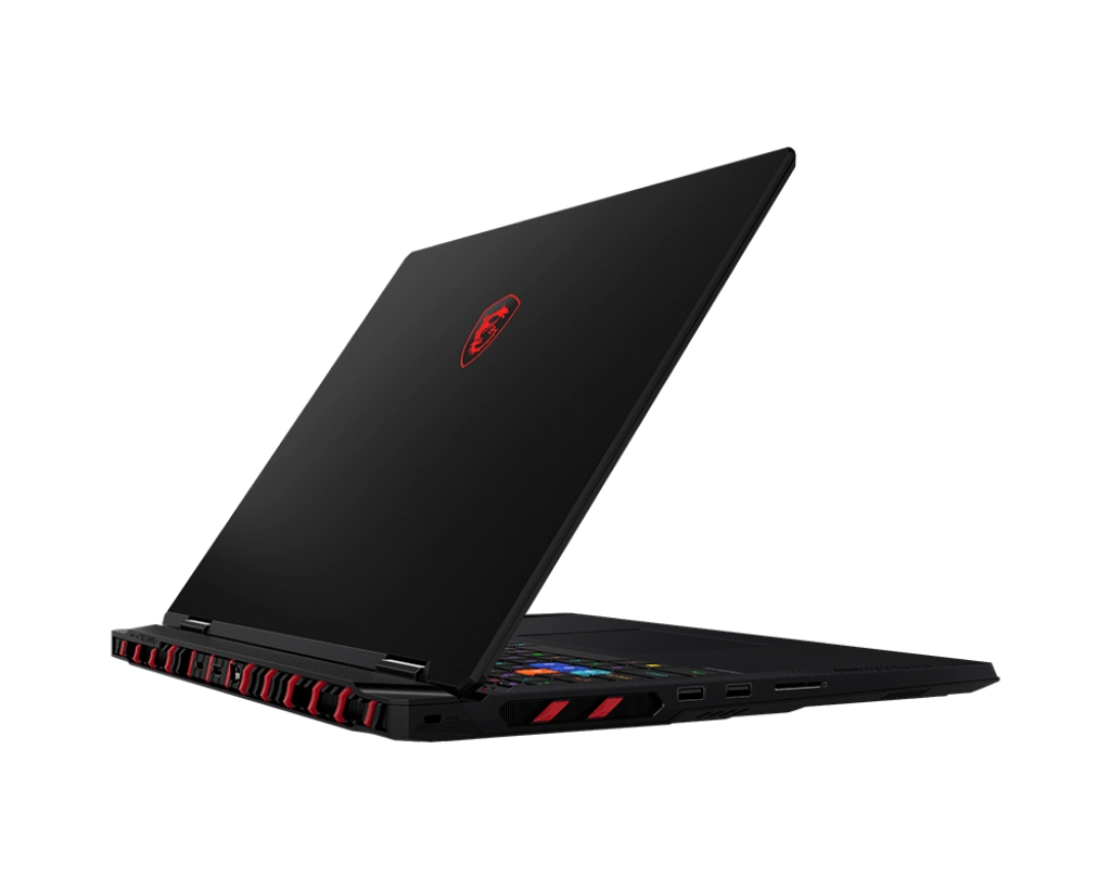 Laptop gamingowy MSI Raider 18 HX AI A2XWJG-221PL 18" 120Hz Ultra 9 285HX 64GB RAM 4TB Dysk SSD RTX5090 DLSS4 Win11 Pro Czarny