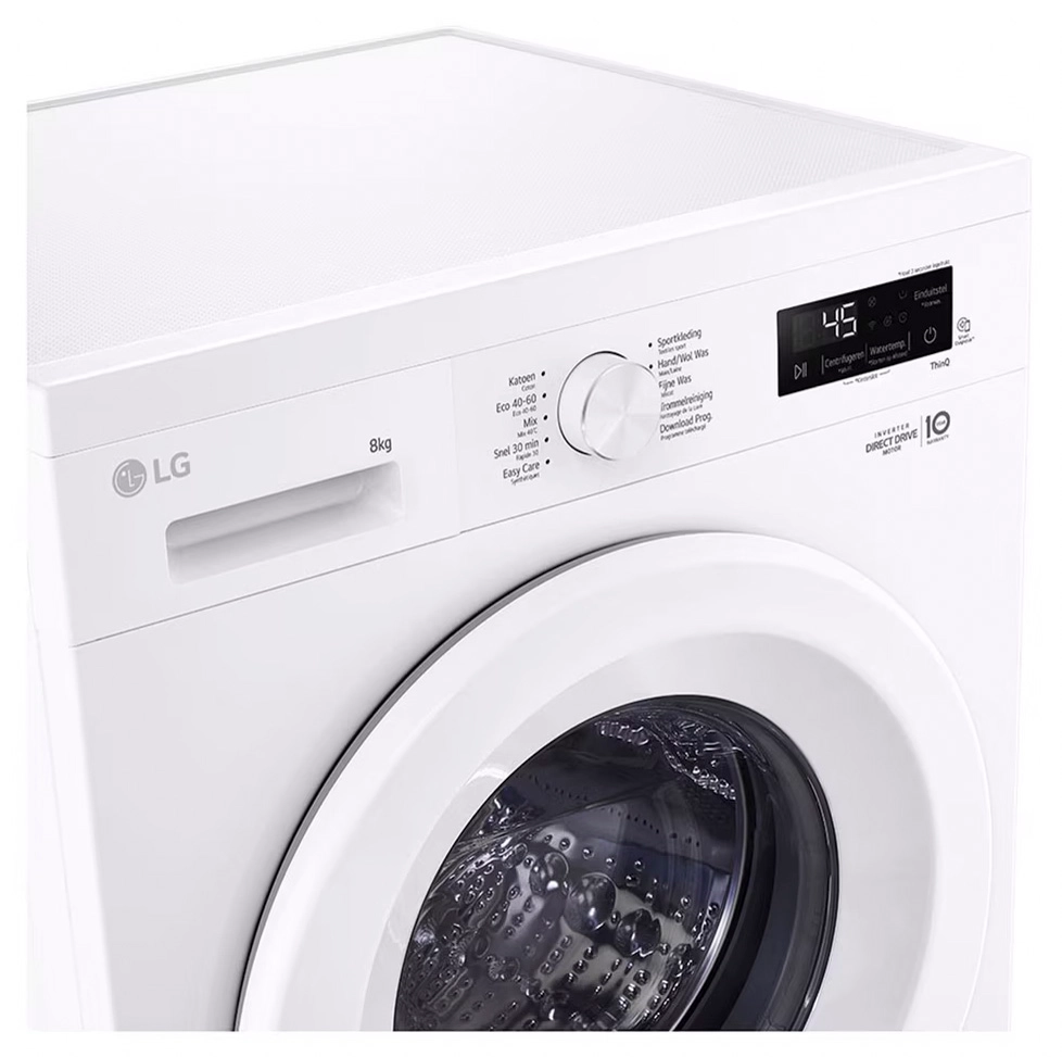 Pralka LG F4X1008NWH 8kg 1400obr/min
