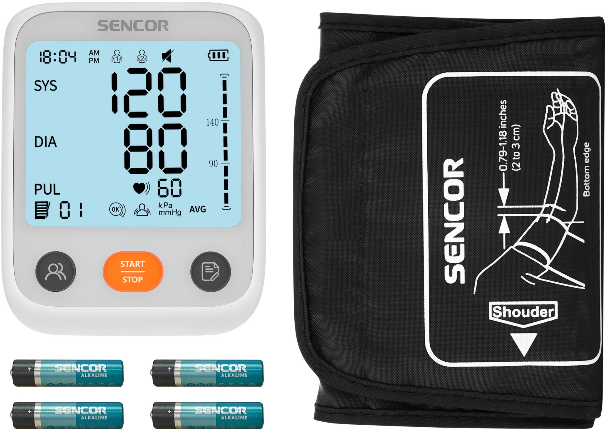 Ciśnieniomierz Sencor SBP 1150WH