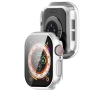 Nakładka na tarczę Bizon ze szkłem do Apple Watch 10 42mm Srebrny