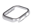 Nakładka na tarczę Bizon ze szkłem do Apple Watch 10 42mm Srebrny