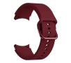 Pasek Bizon Strap Watch Silicone do Galaxy Watch 20mm Burgundowy