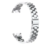 Bransoleta Bizon ze stali nierdzewnej Aura do Xiaomi Smart Band 9/9 NFC/8 Srebrny