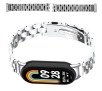 Bransoleta Bizon ze stali nierdzewnej Aura do Xiaomi Smart Band 9/9 NFC/8 Srebrny