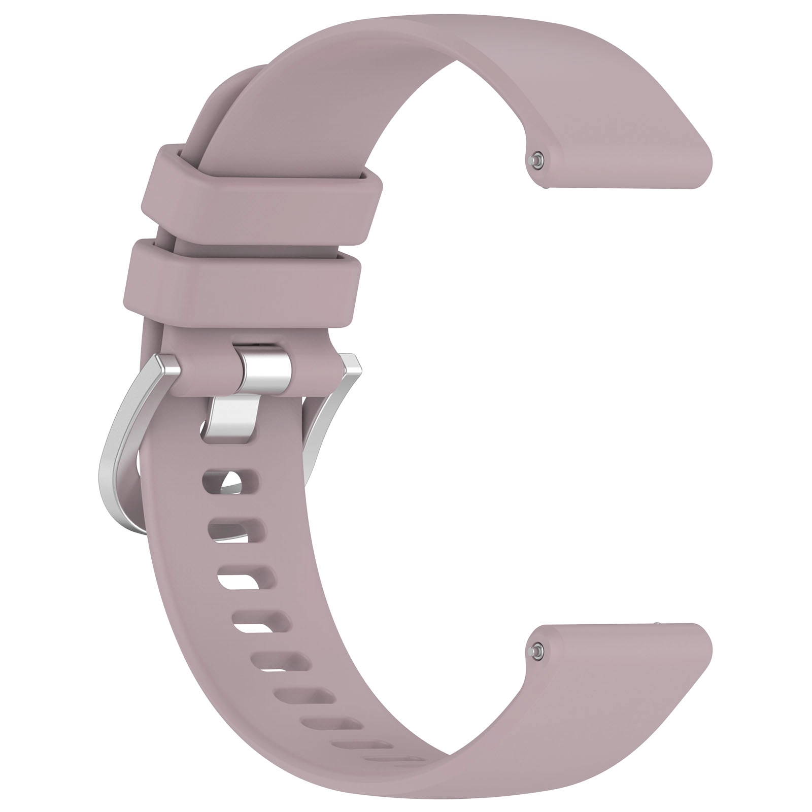 Pasek Bizon Strap Watch Silicone Pro T QuickRelease 18mm Szary