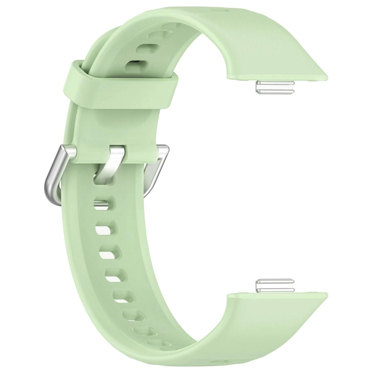 Pasek Bizon Strap Watch Silicone Pro SR do Huawei Watch Fit 3 Jasno-zielony