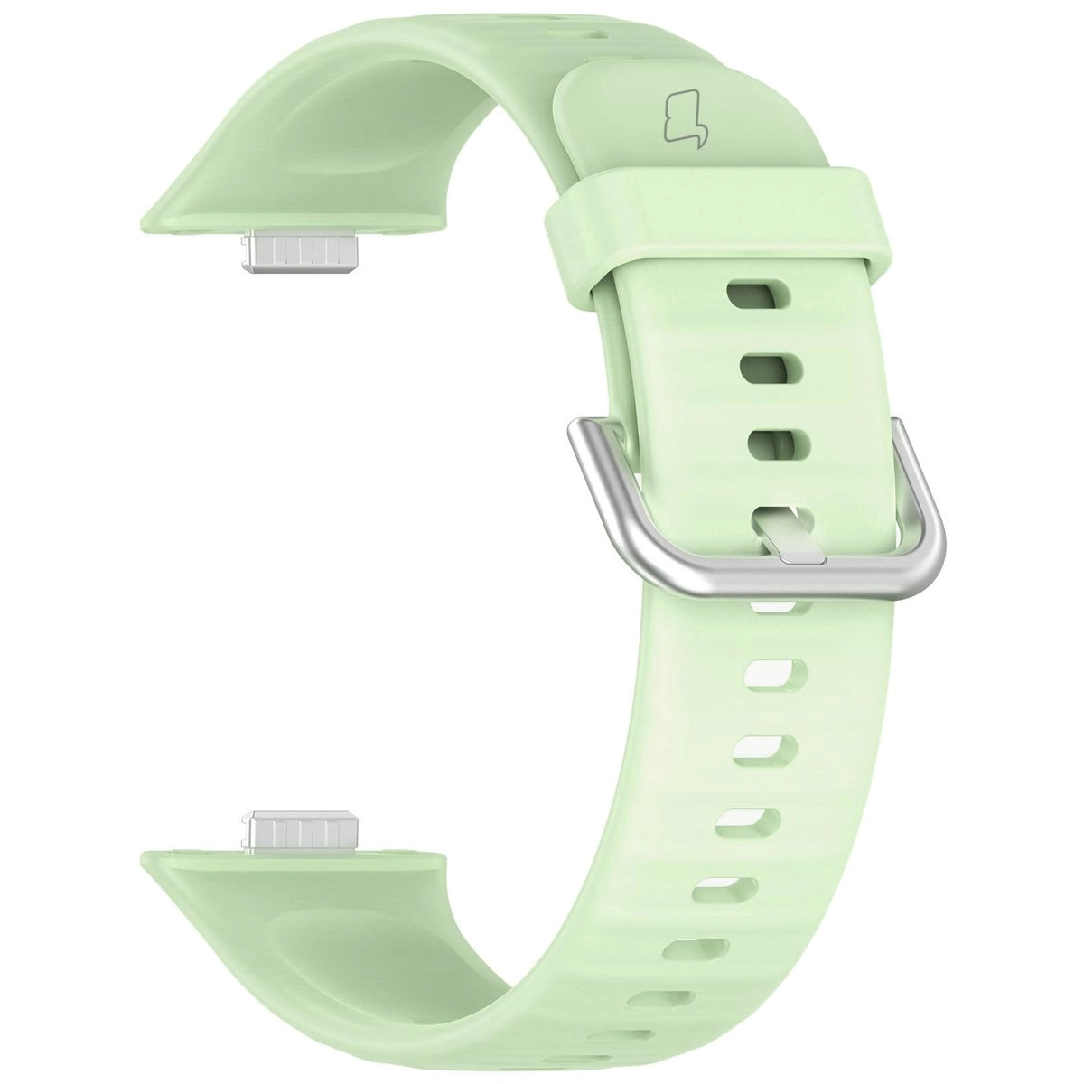 Pasek Bizon Strap Watch Silicone Pro SR do Huawei Watch Fit 3 Jasno-zielony