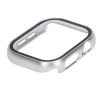 Nakładka na tarczę Bizon ze szkłem do Apple Watch 10 46mm Srebrny