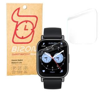 Folia hydrożelowa Bizon na ekran do Xiaomi Redmi Watch 5 Lite 2 sztuki