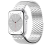Bransoleta Bizon ze stali nierdzewnej Titanium do Apple Watch 44/45/46/49mm Srebrny