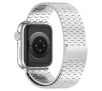 Bransoleta Bizon ze stali nierdzewnej Titanium do Apple Watch 44/45/46/49mm Srebrny
