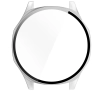 Nakładka na tarczę Bizon ze szkłem do Huawei Watch GT 5 46mm Satynowo srebrny