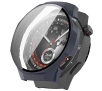 Nakładka na tarczę Bizon ze szkłem do Huawei Watch GT5 Pro 46mm Niebieski