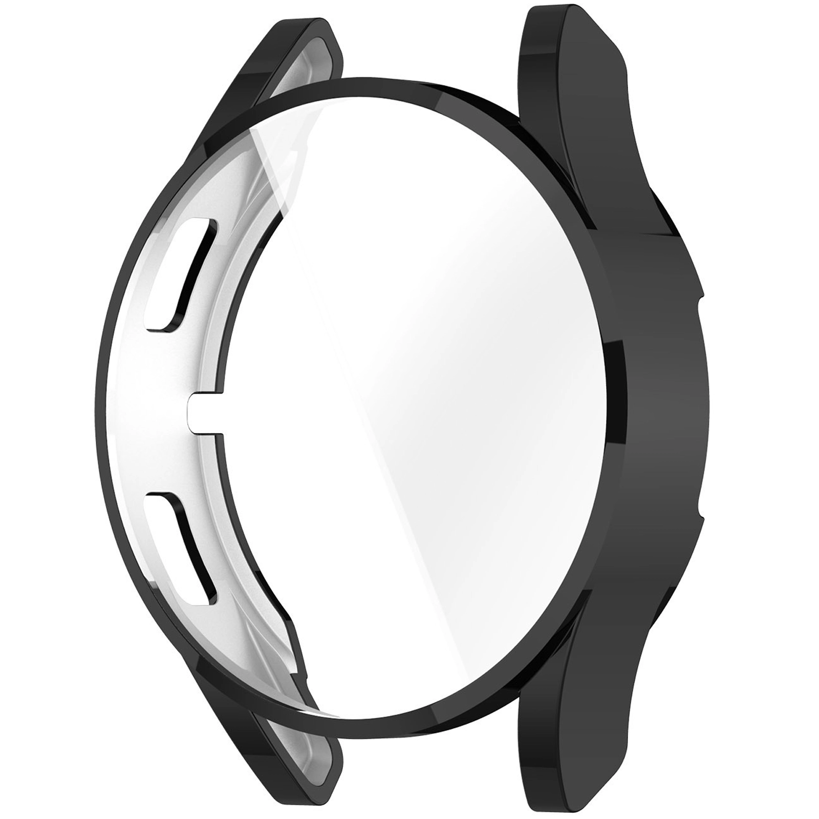 Nakładka na tarczę Bizon Felipe do Galaxy Watch FE / Watch 4 40mm Czarny