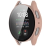 Nakładka na tarczę Bizon ze szkłem do Galaxy Watch 7 40mm Satynowo-różowy