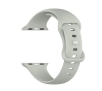 Pasek Bizon Strap Watch Silicone S do Apple Watch 44/45/46/49mm Jasno-szary