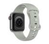 Pasek Bizon Strap Watch Silicone S do Apple Watch 44/45/46/49mm Jasno-szary