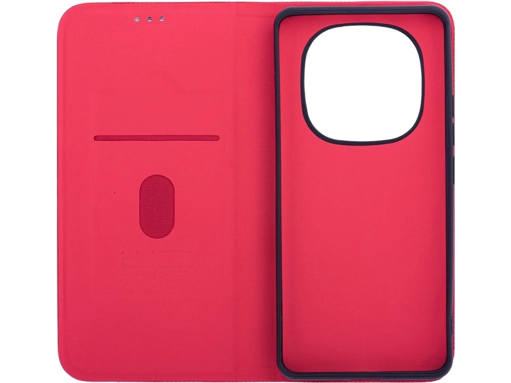 Etui Winner WG Flipbook Duet Xiaomi Redmi Note 14 Pro 5G/14 Pro+ 5G Czerwony