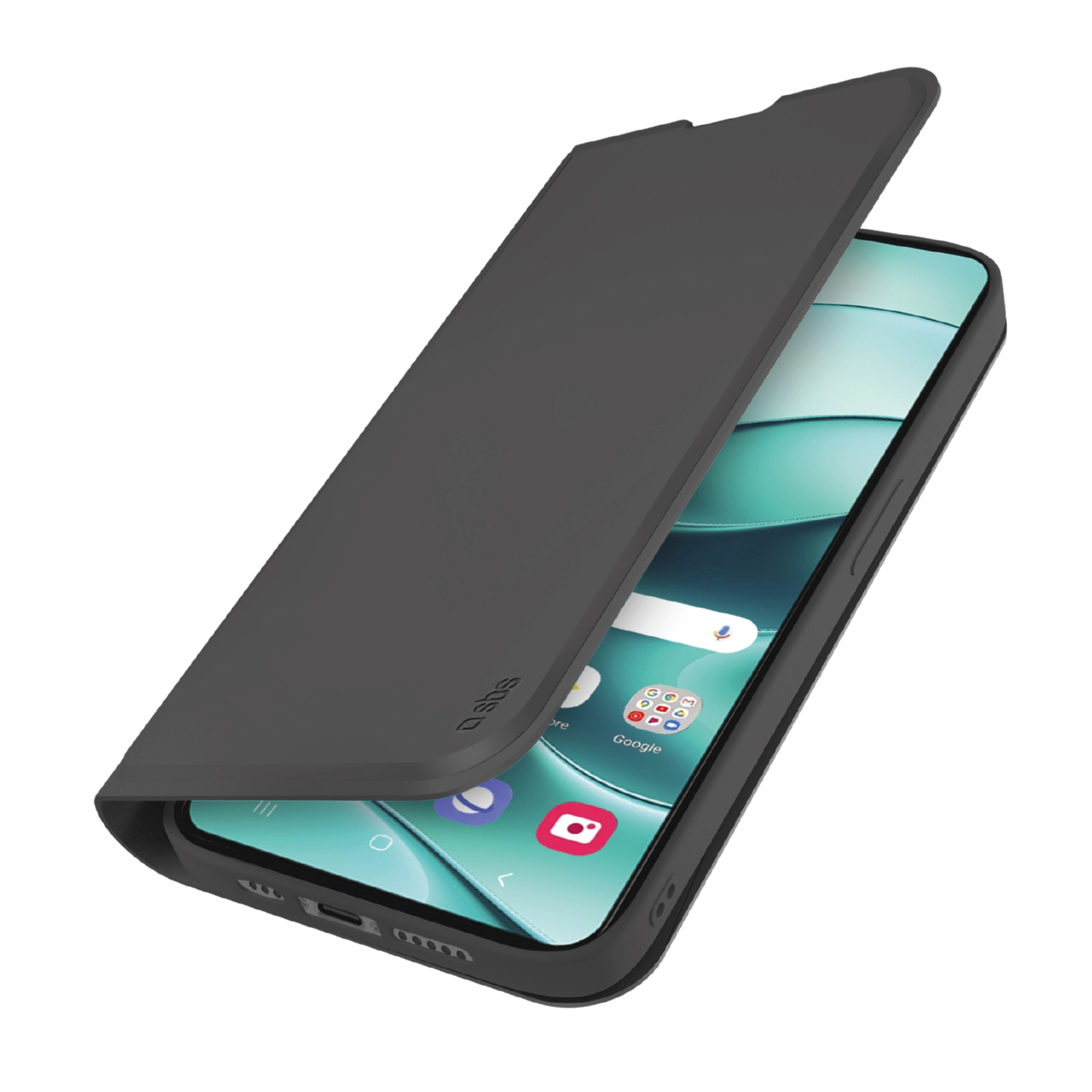 Etui SBS Smooth Wallet do Xiaomi Redmi Note 14 Czarny