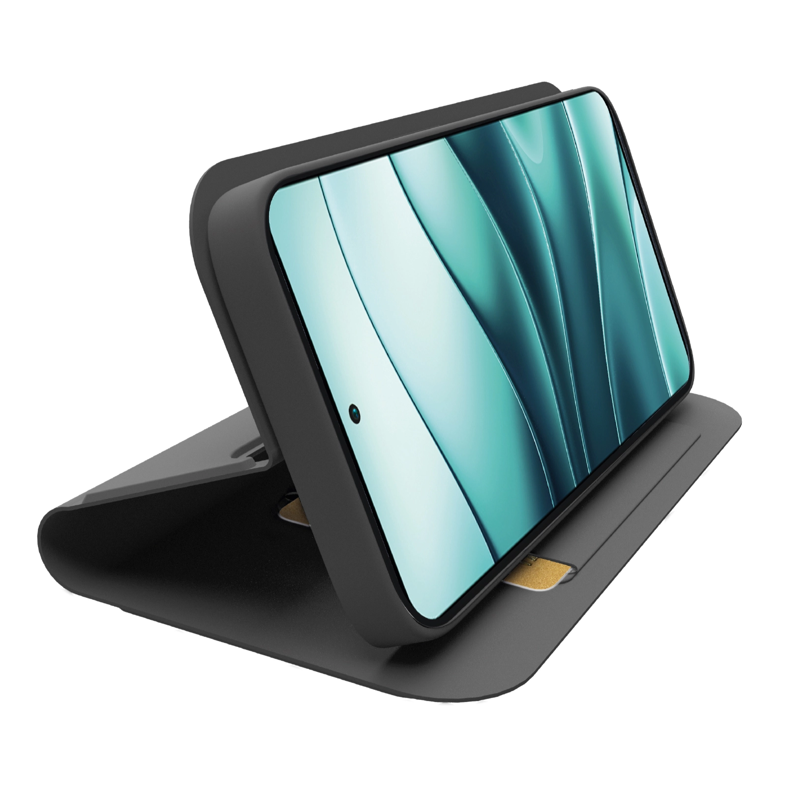 Etui SBS Smooth Wallet do Xiaomi Redmi Note 14 Czarny