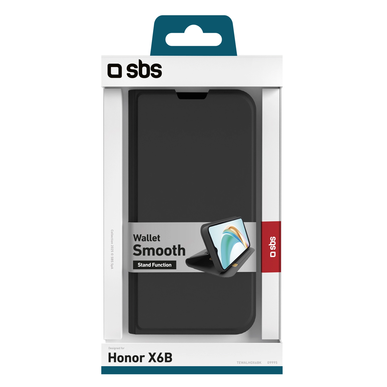 Etui SBS Wallet Mag do Honor X6b Czarny