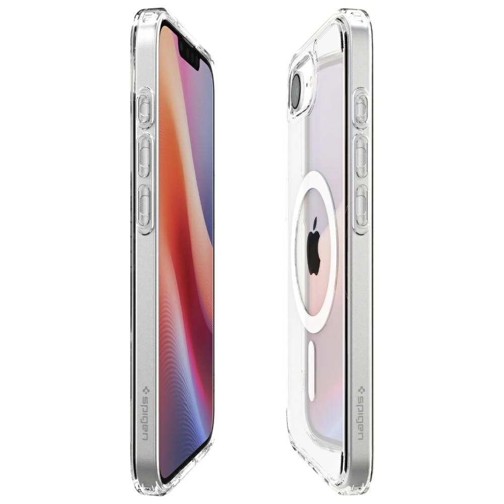 Etui Spigen Ultra Hybrid Mag MagSafe do iPhone 16e Biały
