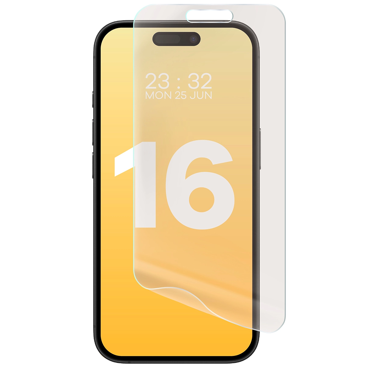 Folia ochronna Bizon matowa Film Sun do iPhone 16 2 sztuki