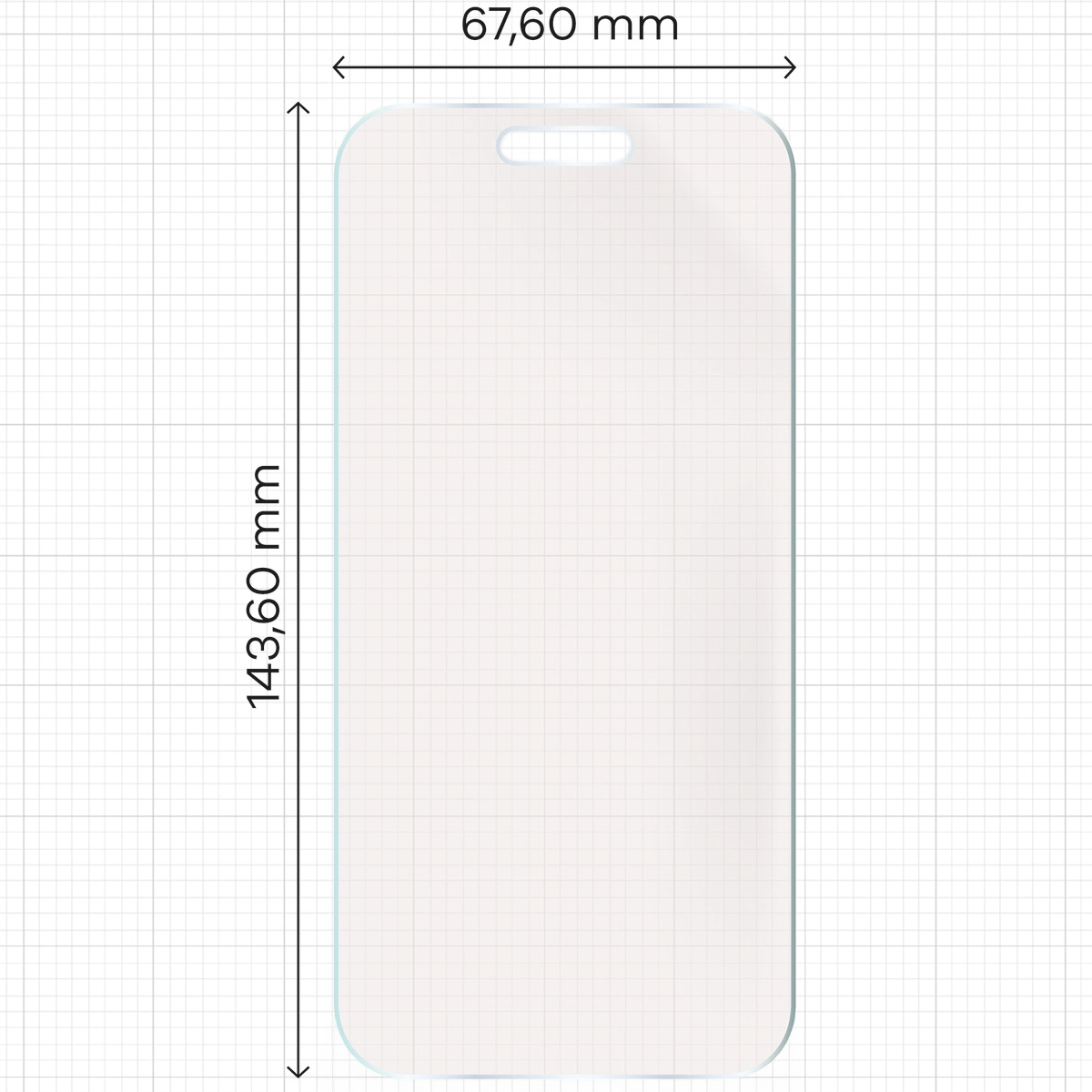 Folia ochronna Bizon matowa Film Sun do iPhone 16 2 sztuki