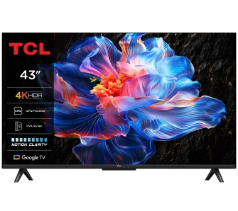 Telewizor TCL 43V6C 43" LED 4K Google TV Dolby Vision Dolby Atmos HDMI 2.1 DVB-T2